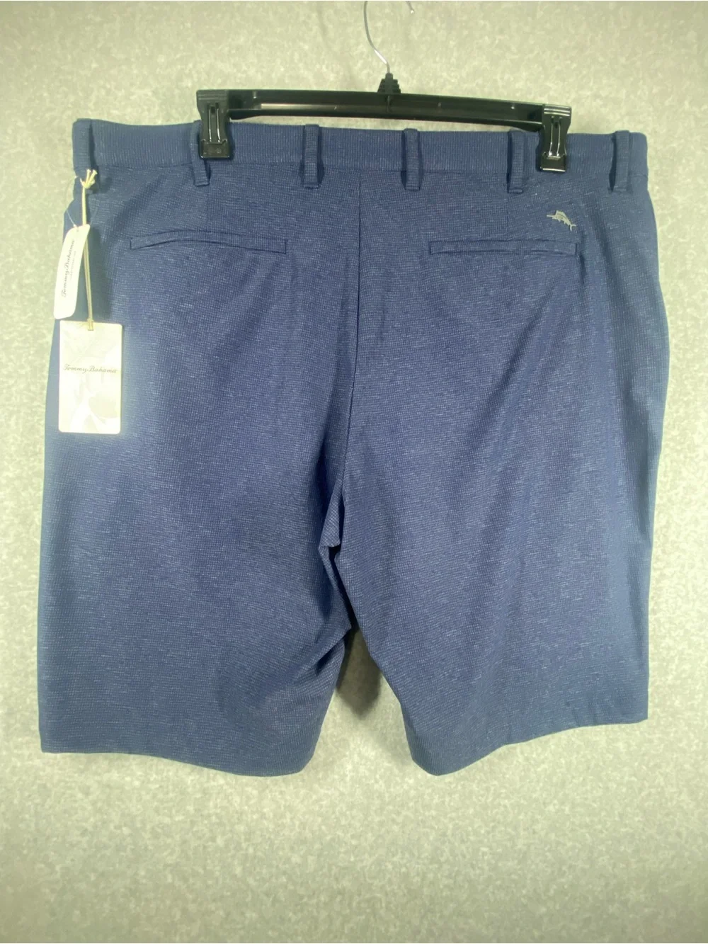 Tommy Bahama short Men's 42 LG Navy Performance Lightweight UPF 30+ elegant NWT